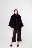 knitted mink fur  shawl  for dinner party 210723 - LVCOMEFF