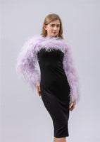ostrich feather long sleeve for party wedding luxurious arm glove  elegant scarf free shipping