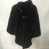 knitted mink fur  shawl  for dinner party 210723 - LVCOMEFF