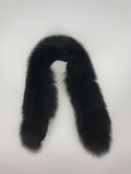 natural fox fur rex rabbit fur scarf 2023 furry classic short collar