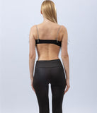 natural ostrich feather bra with diamond shoulder strap 2023 sexy fluffy free shipping