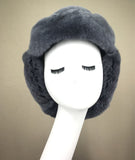 real rex rabbit fur trapper hat Aviator Fur Ushanka Eskimo Russian Bomber Hat