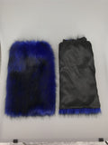 faux fur leg warmer 2023 y2k furry Women Fuzzy Long Boot Cuff Covers pink - LVCOMEFF