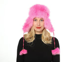 real fox fur trapper hat Aviator Fur Ushanka Eskimo Russian Bomber Hat 2023