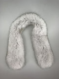 natural fox fur rex rabbit fur scarf 2023 furry classic short collar