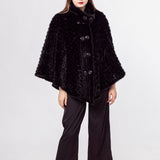 knitted mink fur  shawl  for dinner party 210723 - LVCOMEFF