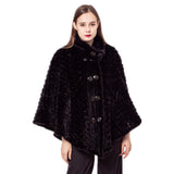 knitted mink fur  shawl  for dinner party 210723 - LVCOMEFF