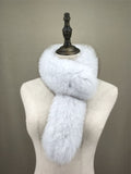natural fox fur rex rabbit fur scarf 2023 furry classic short collar