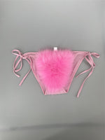 faux fur  bikini 2023 furry sexy free size plus size fuffy