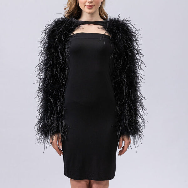 ostrich feather long sleeve for party wedding luxurious arm glove  with belt free shipping