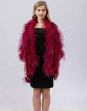 ostrich feather shawl lace cape luxurious for party wedding elegant furry free shipping