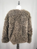 real lamb fur coat furry elegant 2023 Autumn Winter woman free shipping