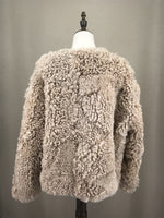 real lamb fur coat furry elegant 2023 Autumn Winter woman free shipping