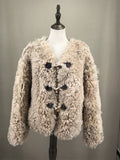 real lamb fur coat furry elegant 2023 Autumn Winter woman free shipping
