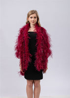 ostrich feather shawl lace cape luxurious for party wedding elegant furry free shipping