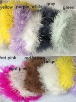 LVCOMEFF real ostrich fur jacket free shipping  210721-3