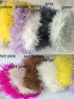 LVCOMEFF real ostrich fur feather skirt  free shipping  210721-4