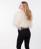 LVCOMEFF real ostrich fur jacket free shipping  210721-3