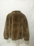 LVCOMEFF natural rex rabbit fur coat free shipping  210726